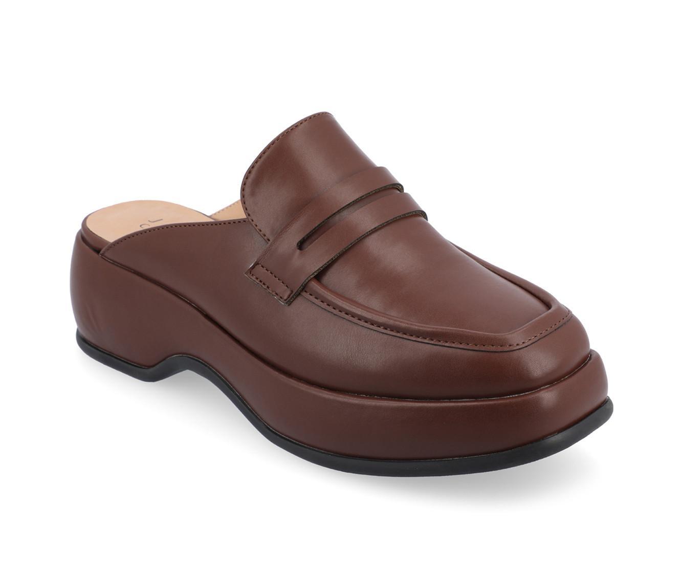 Women's Journee Collection Antonina Platform Loafer Mules Product Image