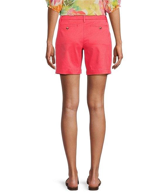 Tommy Bahama Stretch Boracay Solid Mid Rise 7#double; Shorts Product Image