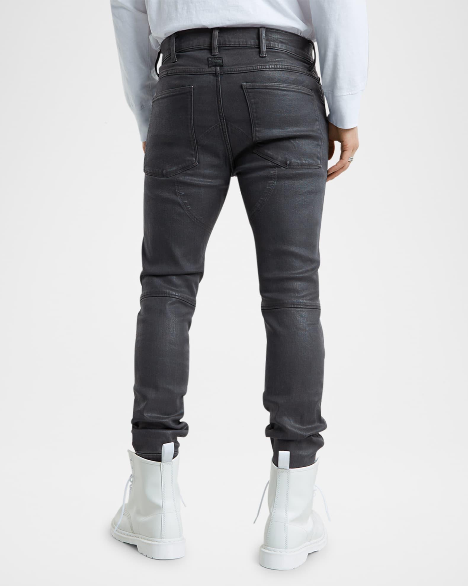 Men's 5620 3D Knee-Zip Skinny Jeans Product Image