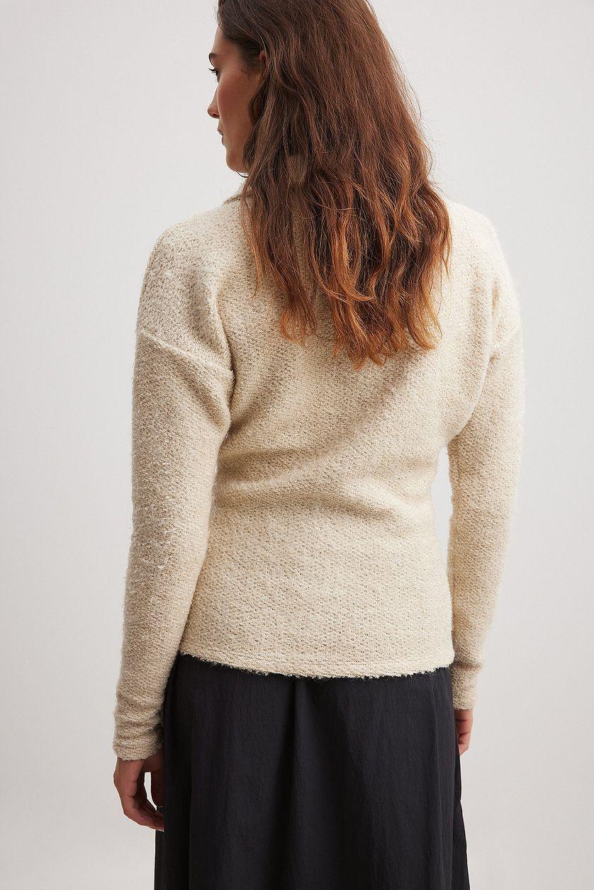 Structured Collar Sweater Product Image