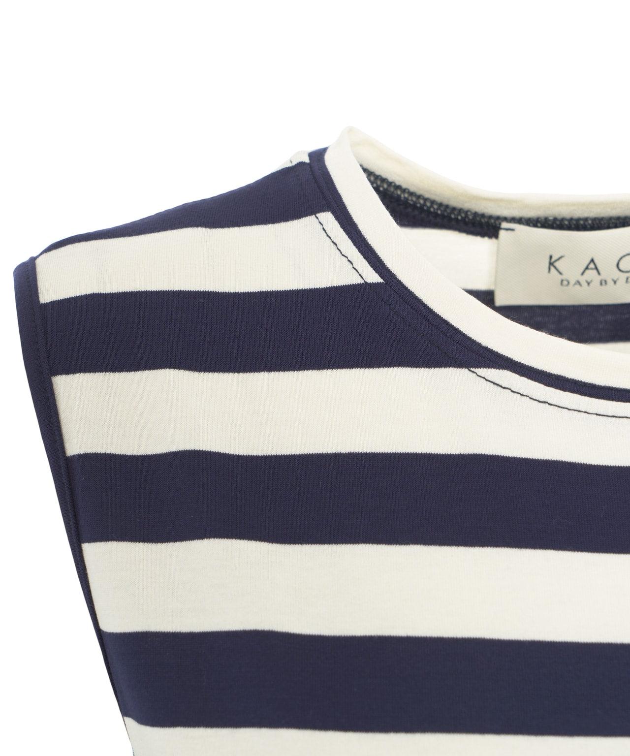 Striped viscose top Product Image