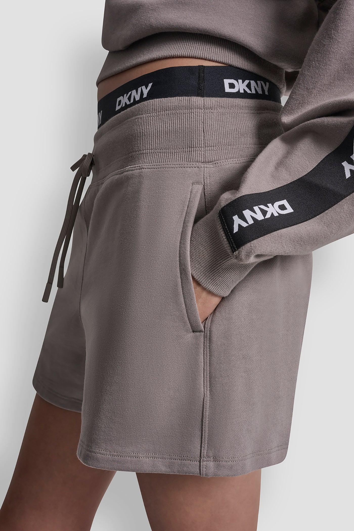 HIGH-RISE LOGO-WAIST SWEAT SHORTS Product Image