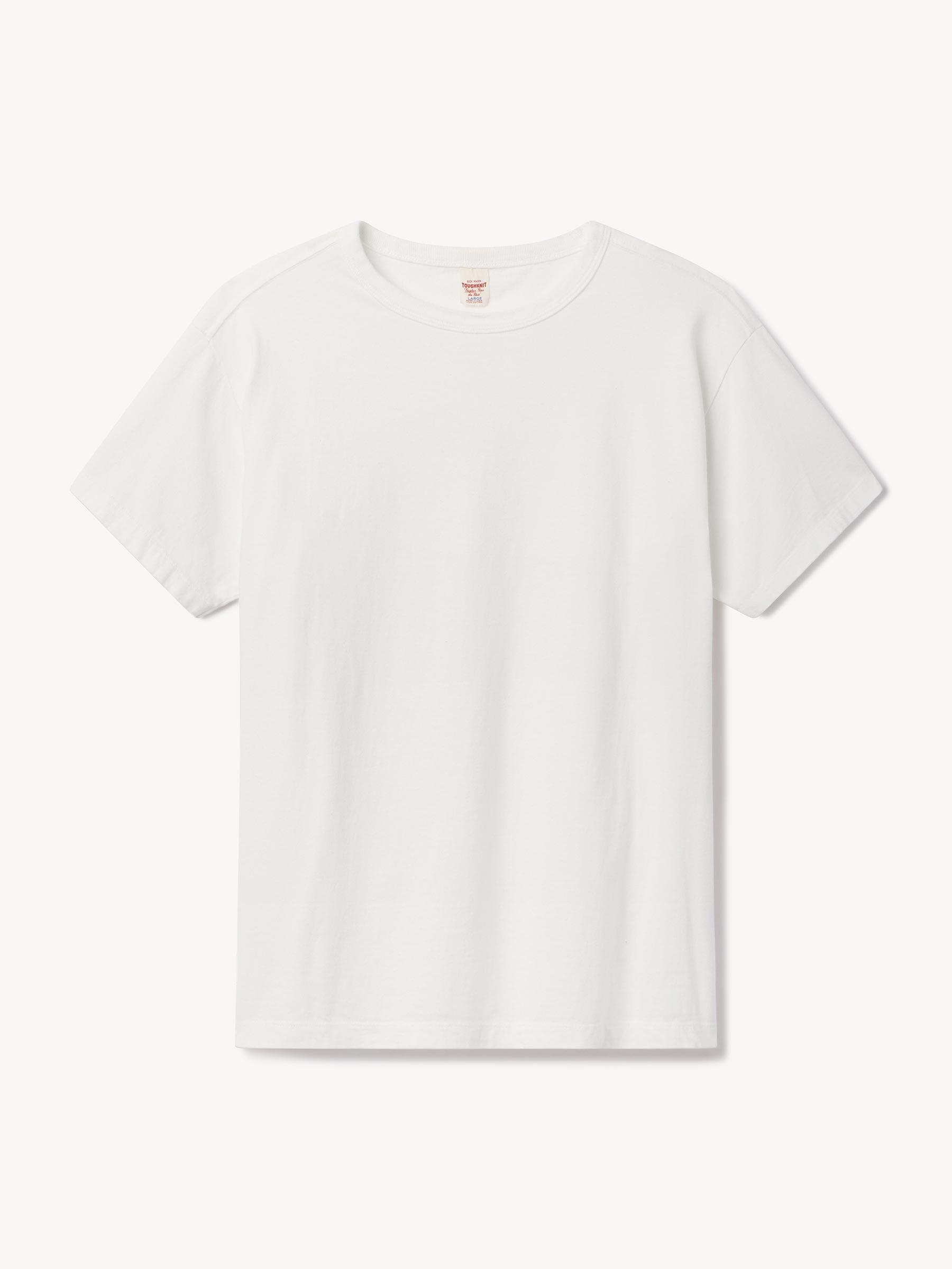White Toughknit Tubular Tee 2-Pack Product Image