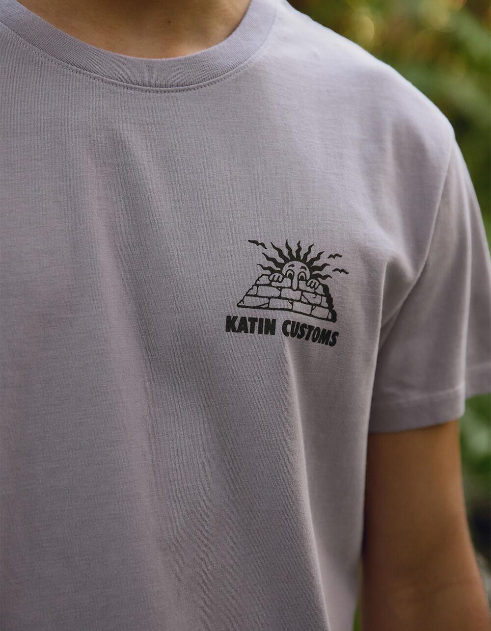 KATIN Peaks Mens Tee - PURPLE Product Image