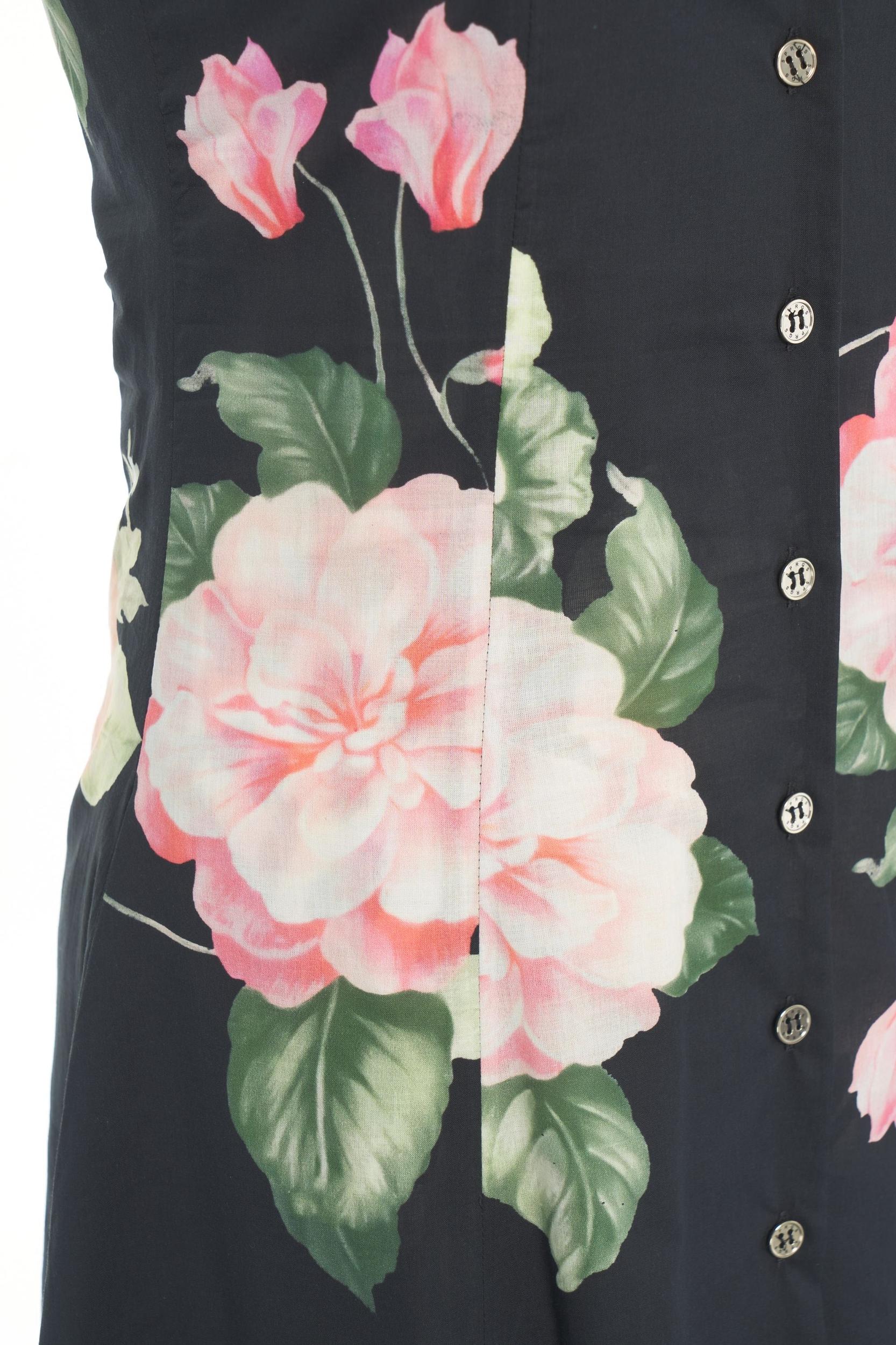 Maxi dress with floral print Product Image