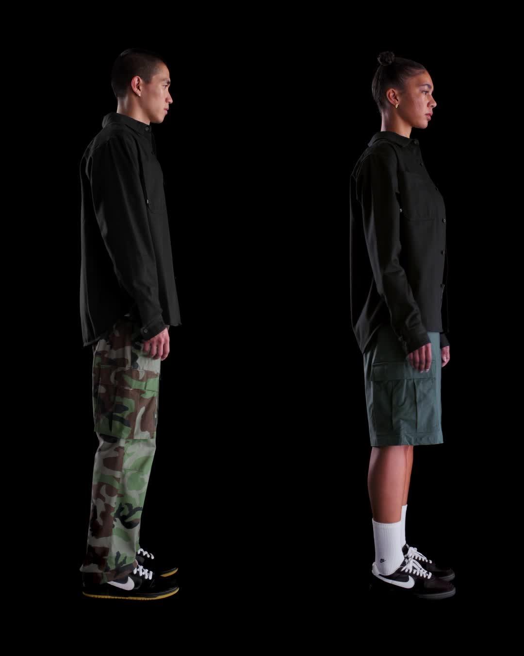 Nike SB Long-Sleeve Woven Skate Top Product Image