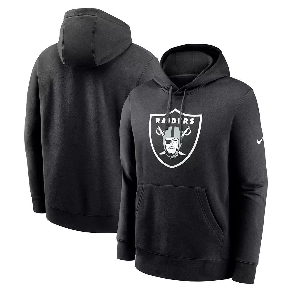 Men's Nike Black Philadelphia Eagles Primetime Club Logo Hoodie,  Product Image