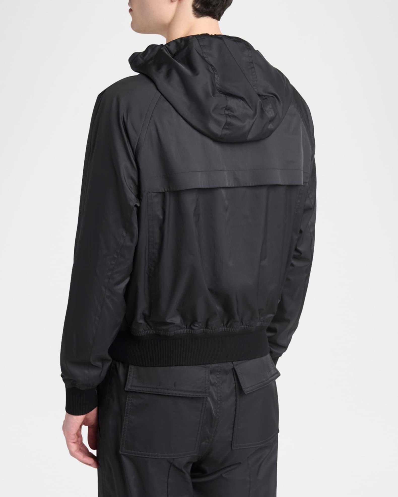 Men's Technical Poplin Jersey-Lined Full-Zip Hoodie Product Image