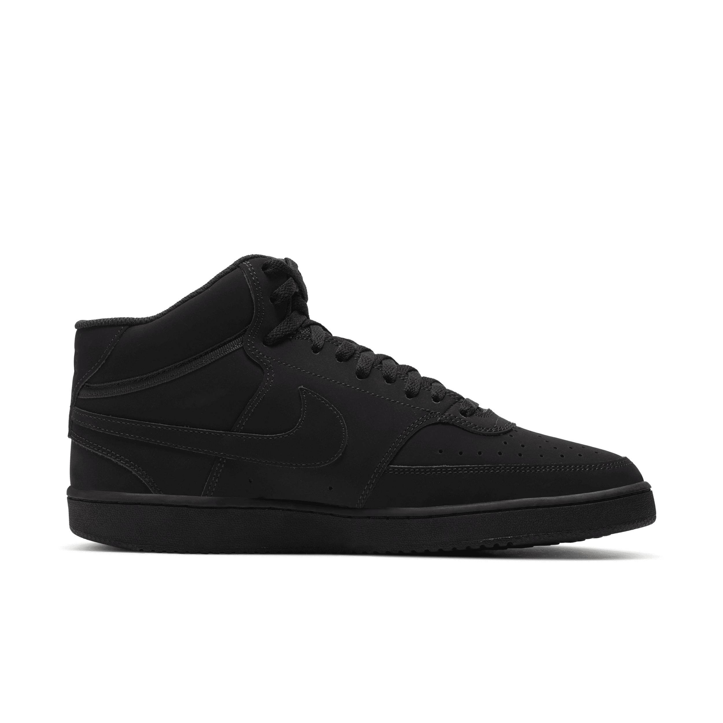 Nike Mens Court Vision Mid Shoes | CU6620-001 Product Image