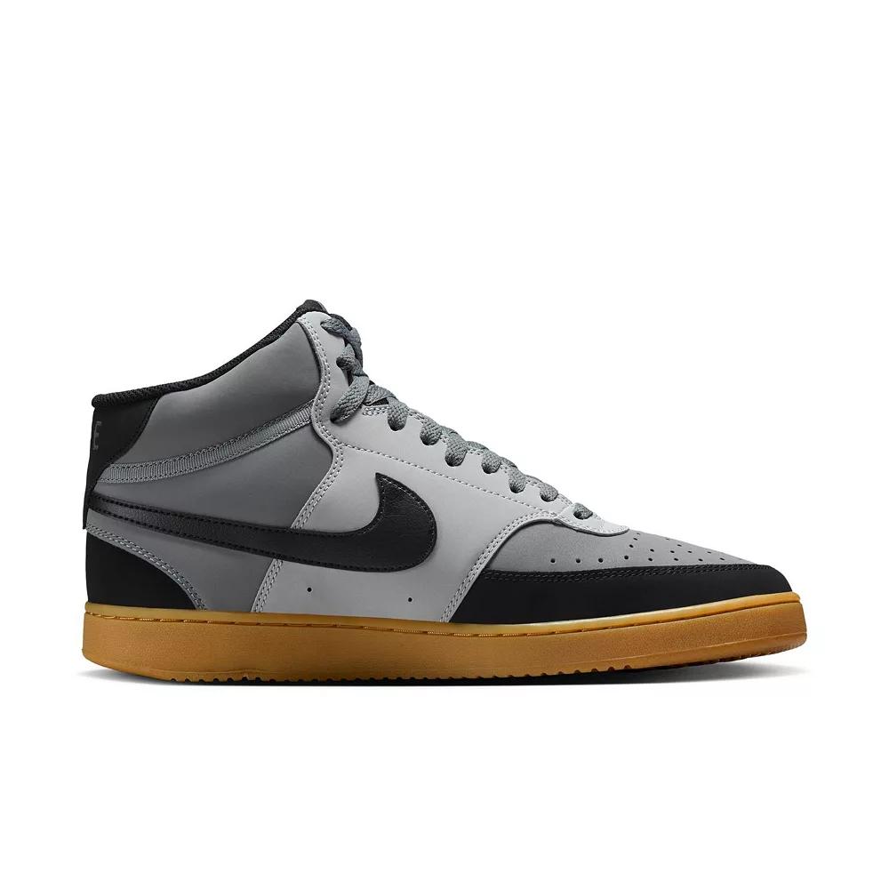 Nike Mens Court Vision Mid Shoes | CU6620-001 Product Image