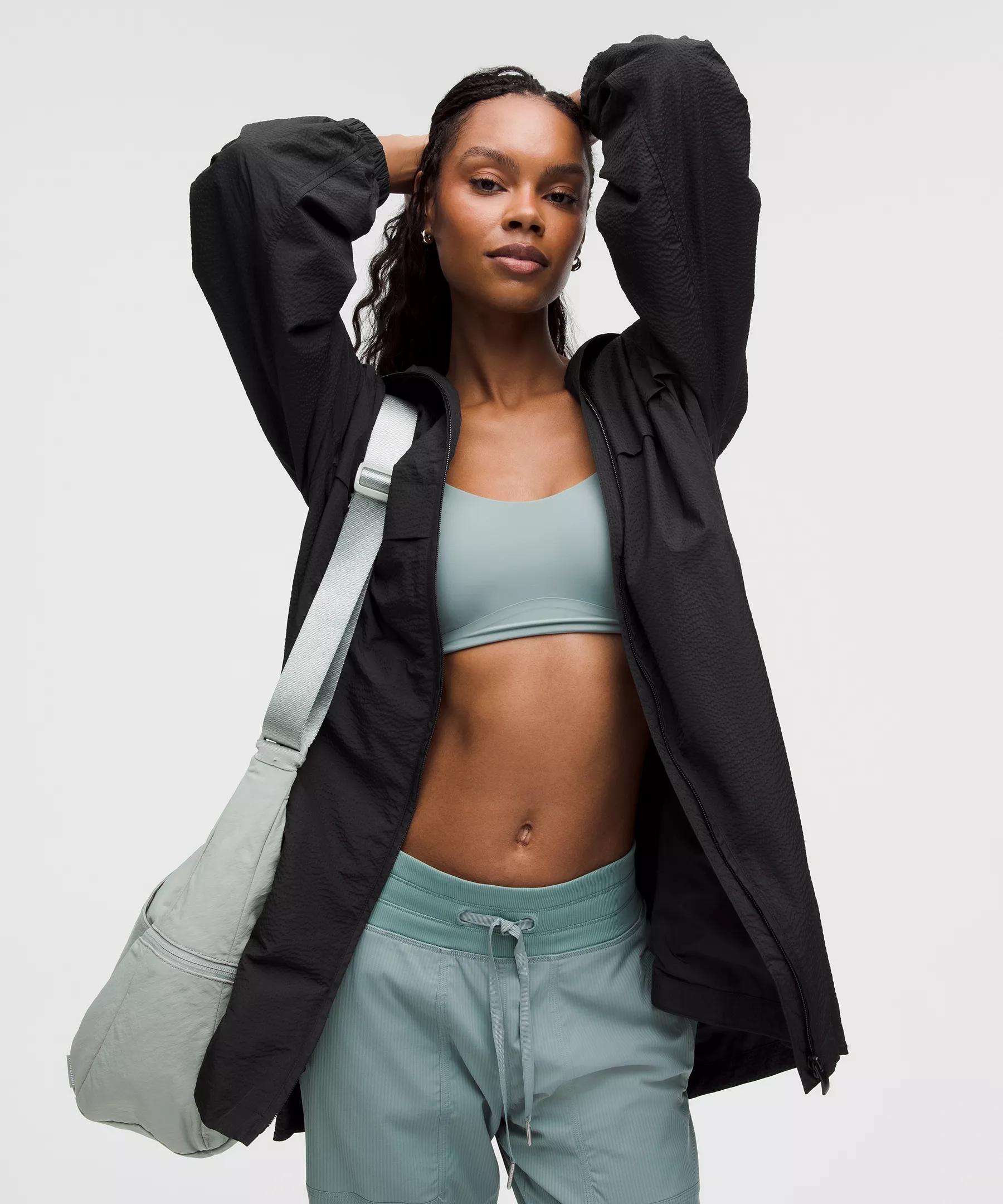 Lightweight Mid-Length Hooded Coat Product Image