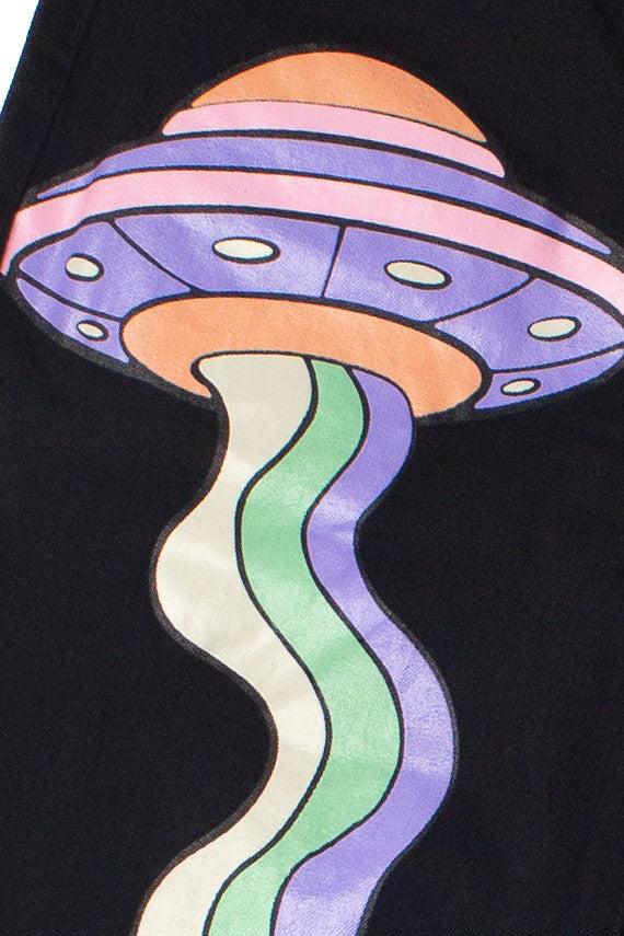 Pastel Neon Mushroom UFO Jeans Product Image