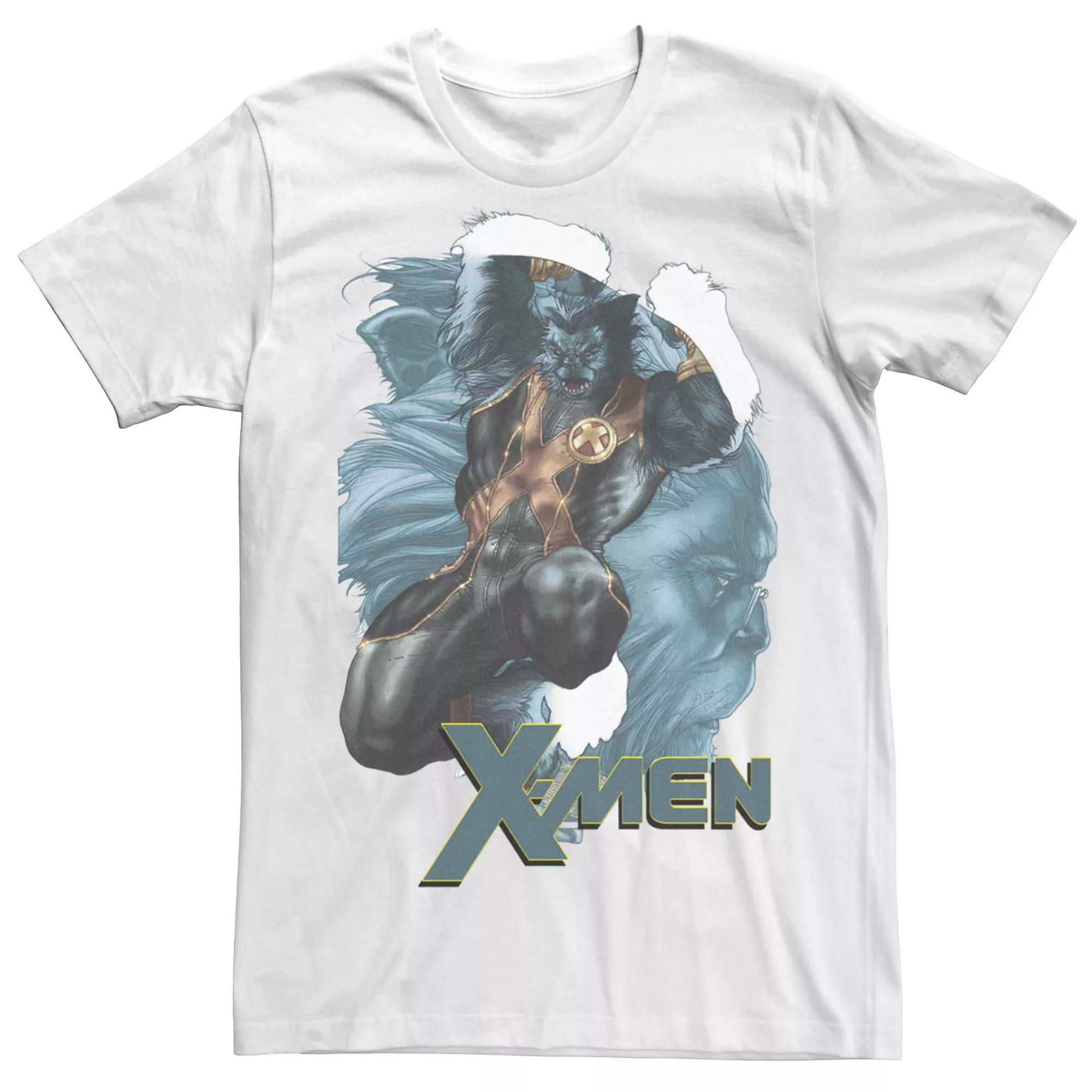 Men's Marvel X-Men Beast Suited Up Portrait Tee,  Product Image