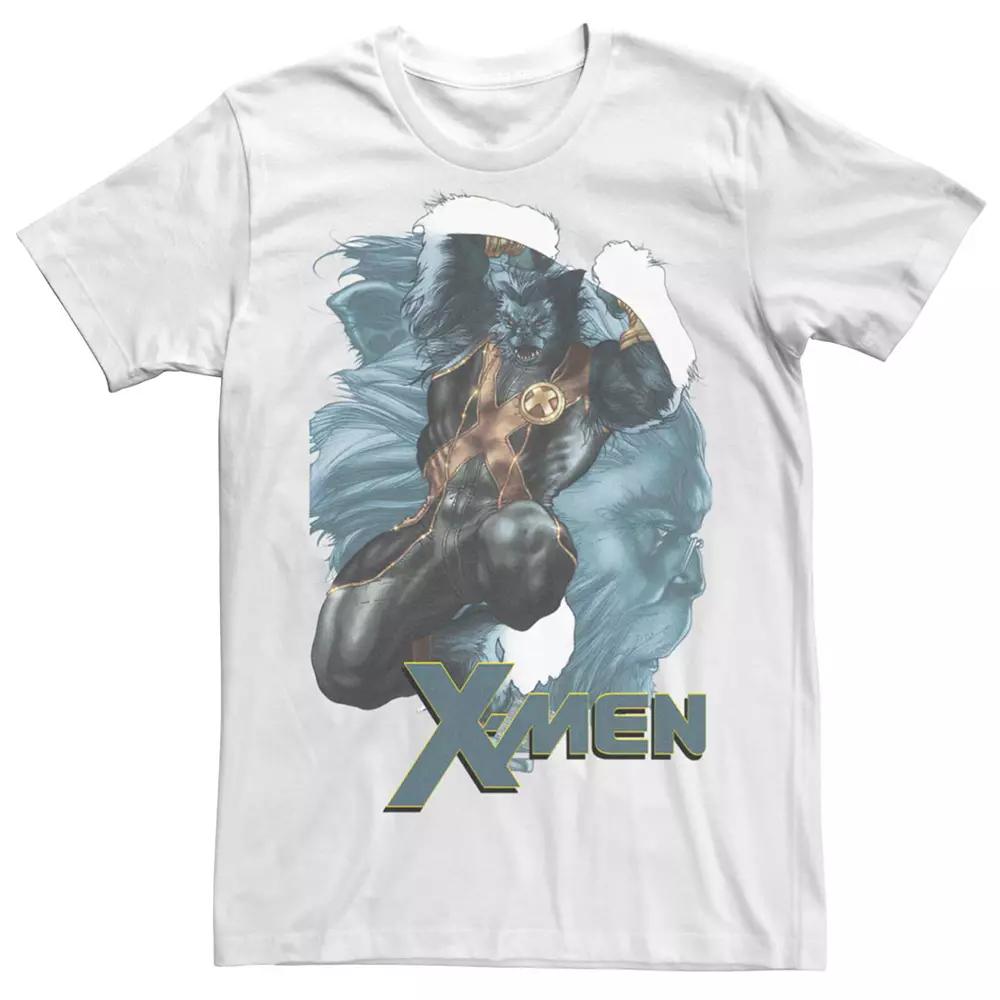 Men's Marvel X-Men Beast Suited Up Portrait Tee,  Product Image