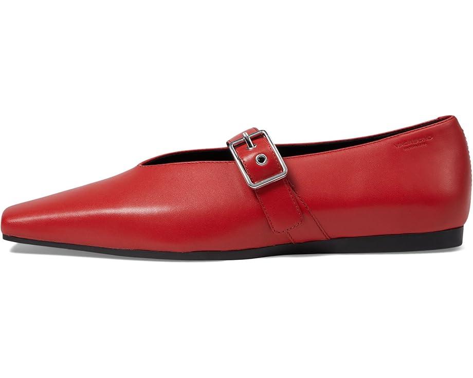 Wioletta Leather Mary Jane Flats Product Image
