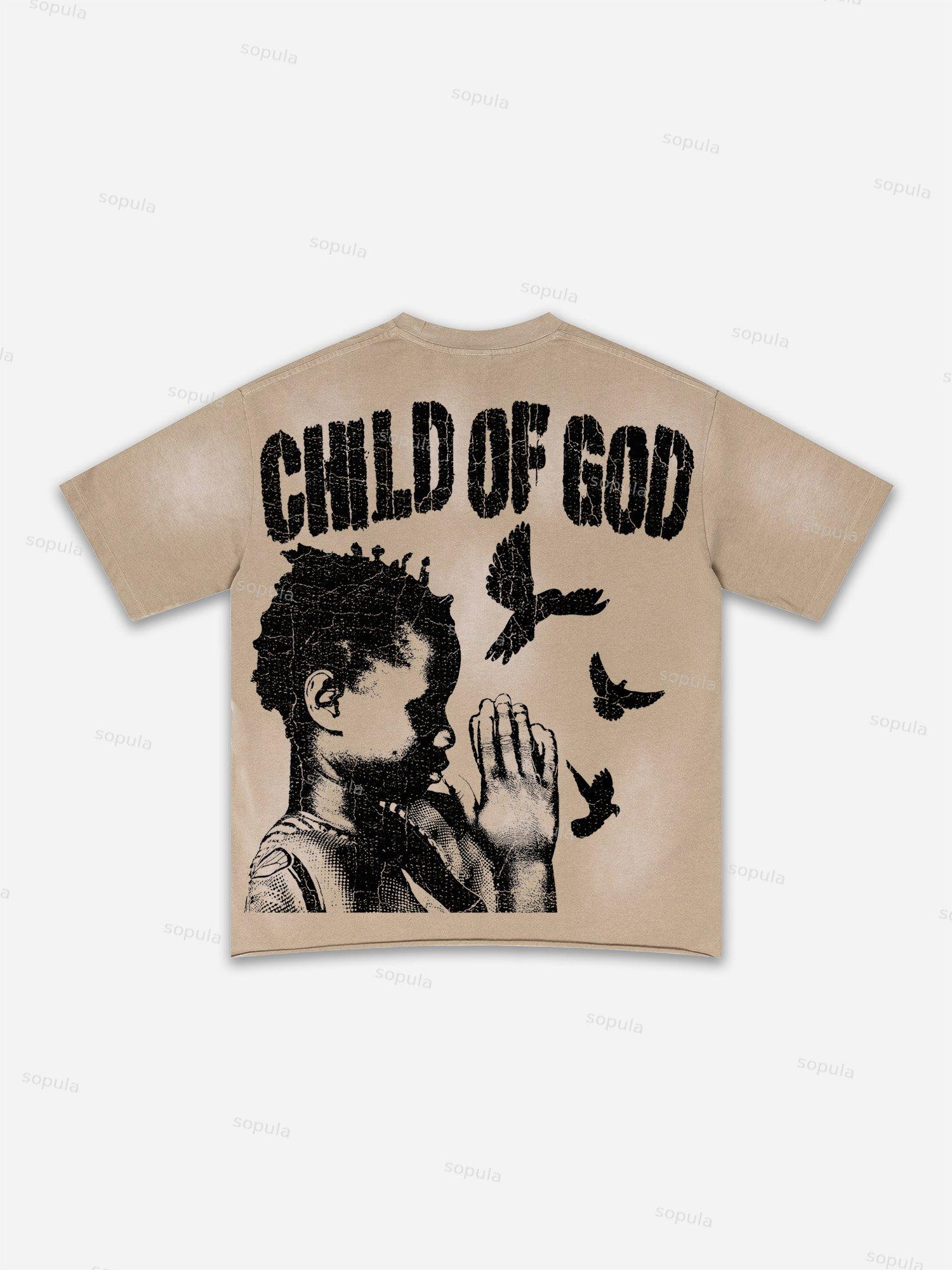 Fly By Choice Graphic Washed T-shirt Product Image