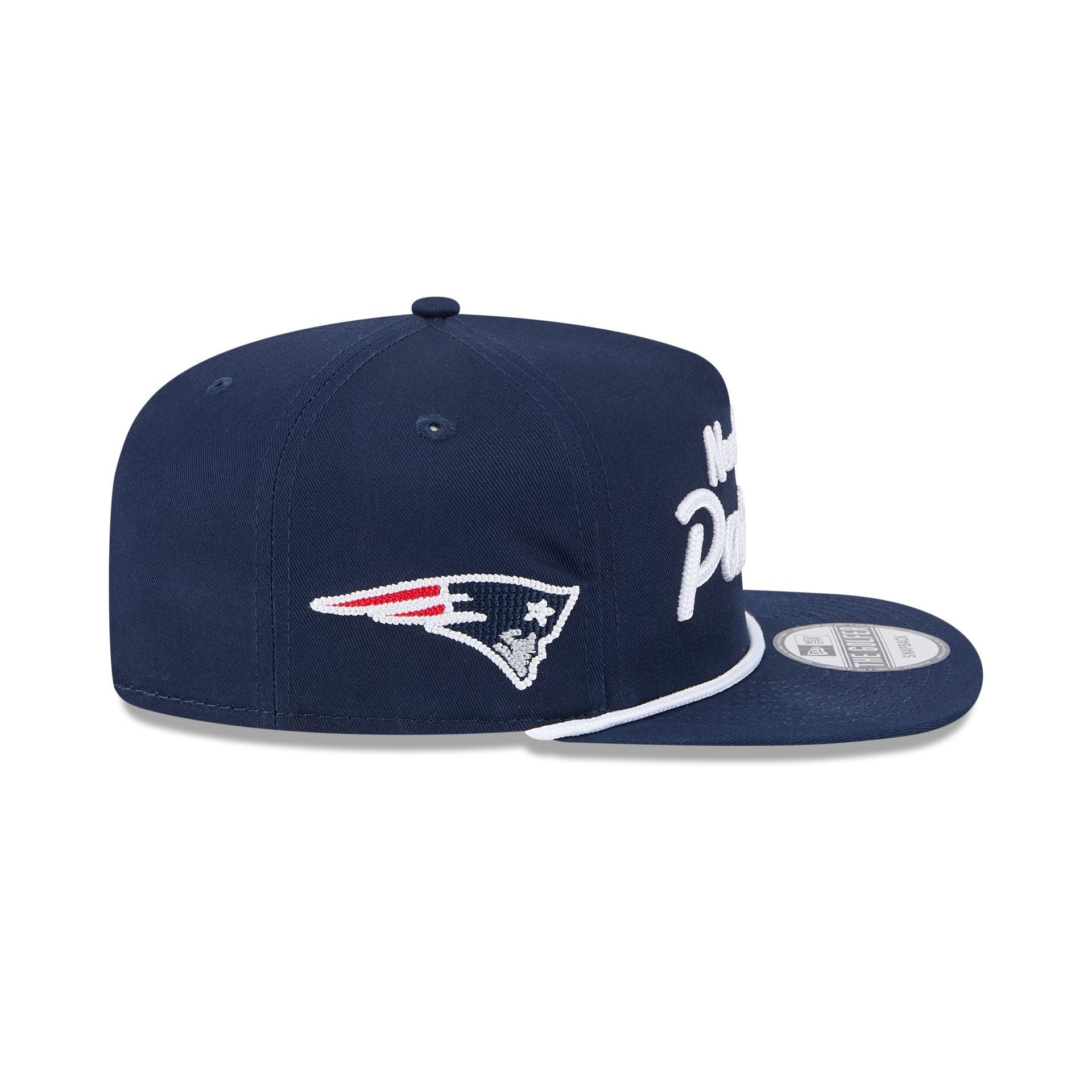 New England Patriots Team Text Golfer Hat Male Product Image