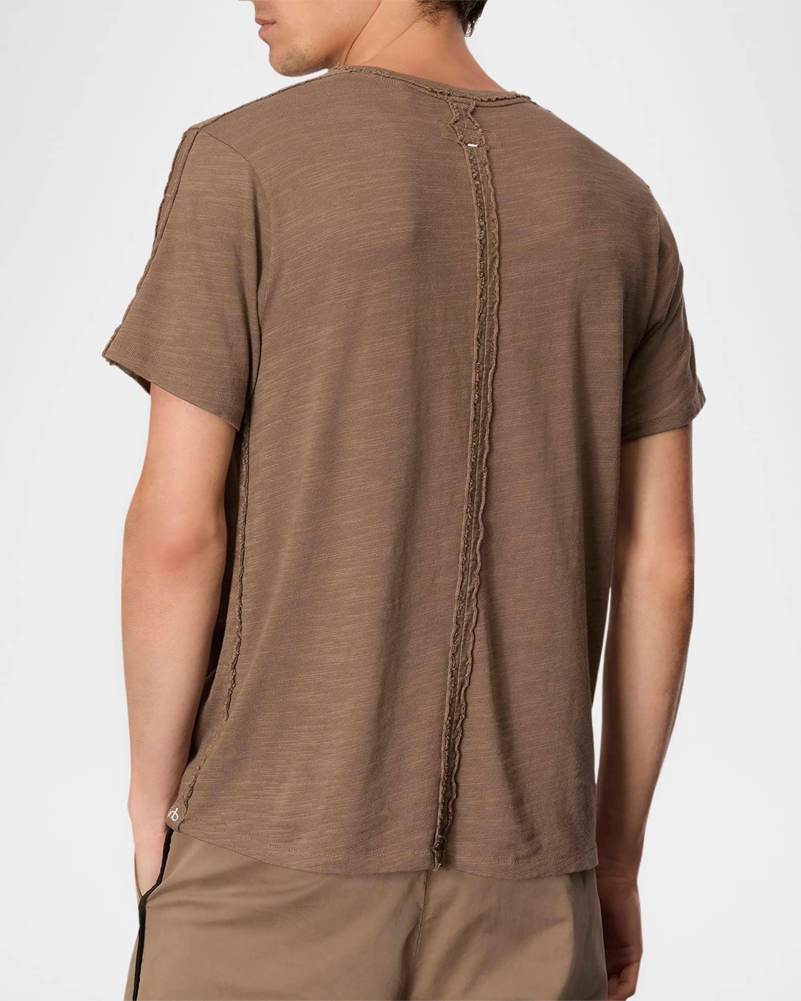 Mens Raw-Edge Flame T-Shirt Product Image