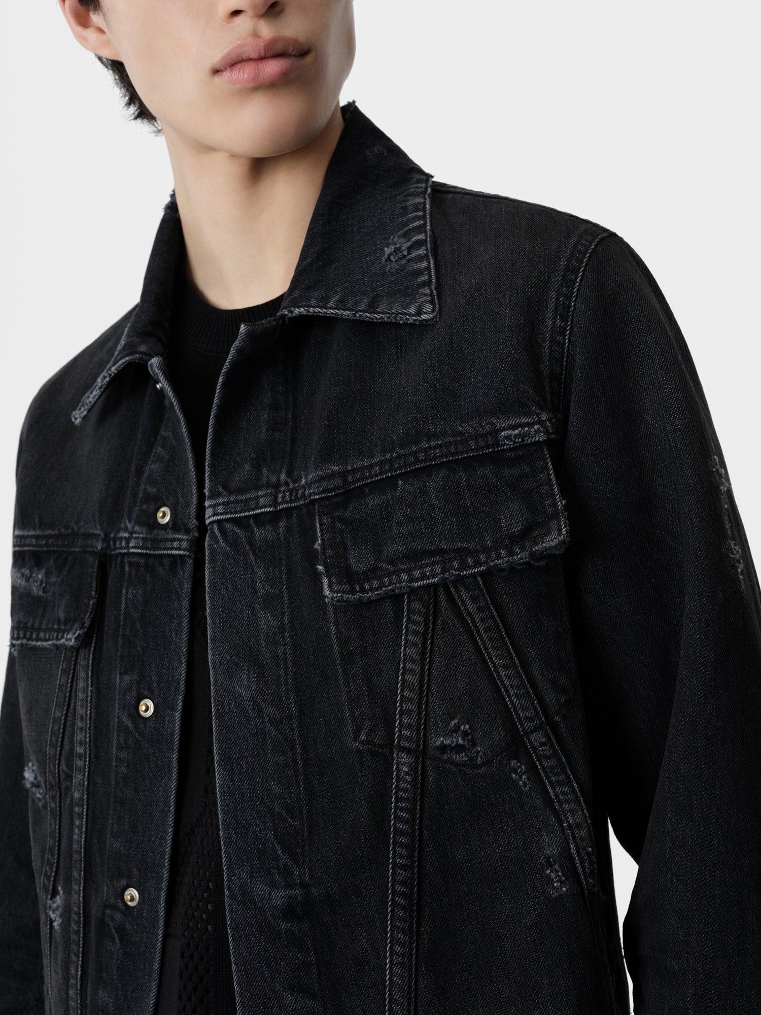 MA TRUCKER JACKET - Vintage Black Product Image