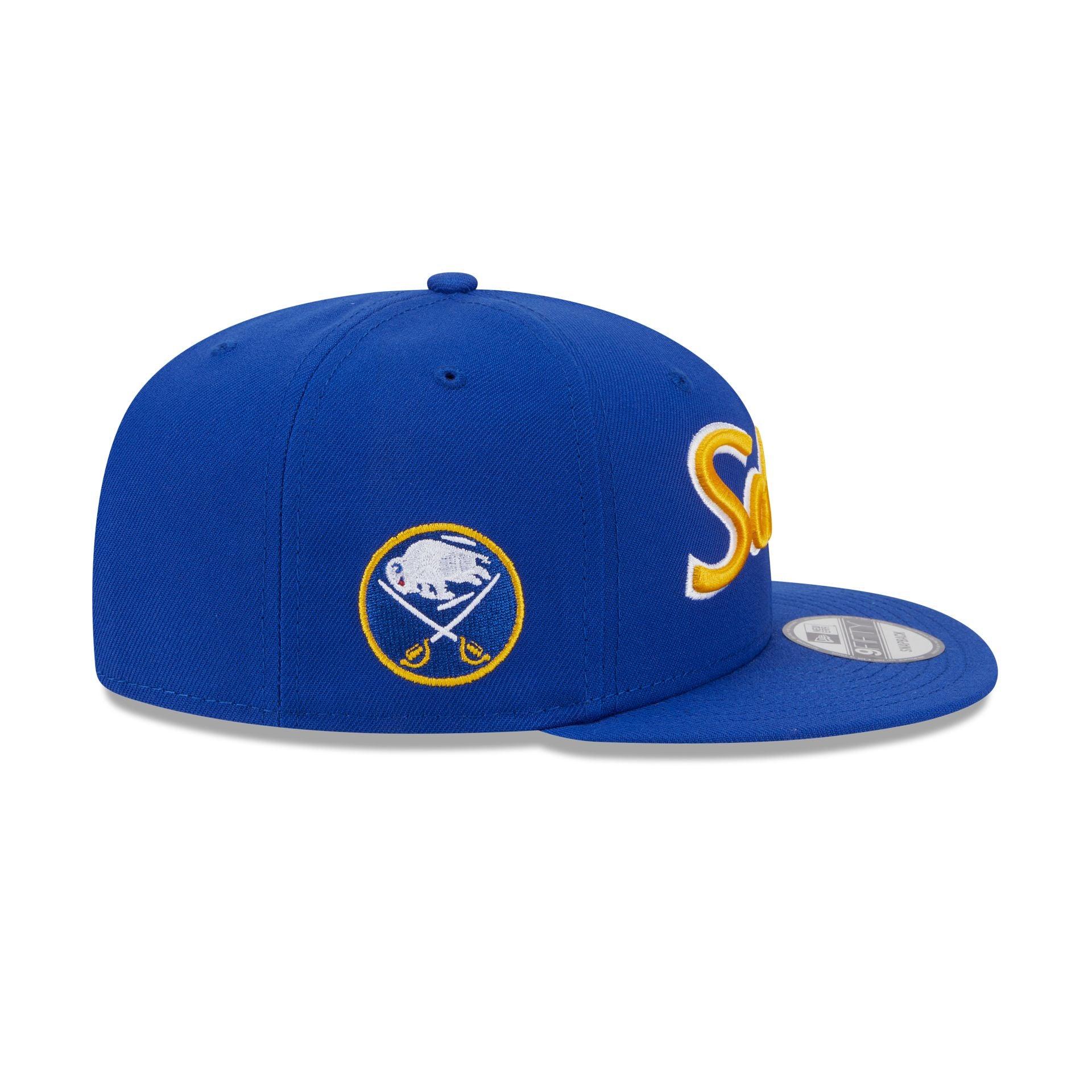 Buffalo Sabres Script 9FIFTY Snapback Hat Male Product Image