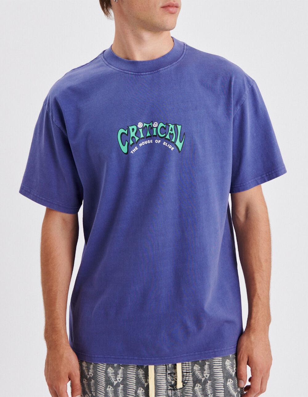 THE CRITICAL SLIDE SOCIETY Depths Mens Tee - PURPLE Product Image