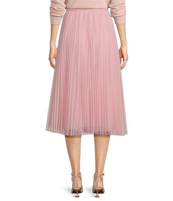 Lucy Paris Sharlene Tulle Midi Skirt Product Image