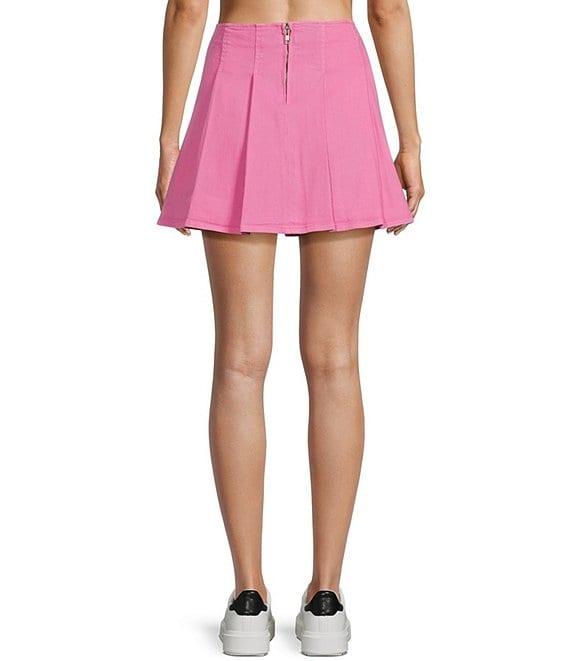 GB Mid Rise Pleated Tennis Skirt Product Image