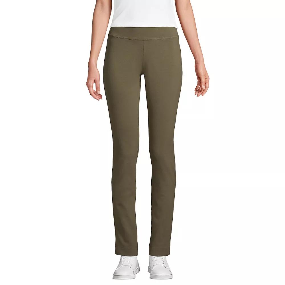 Petite Lands' End Starfish Slim Cut Pull-On Pants, Women's,  Product Image