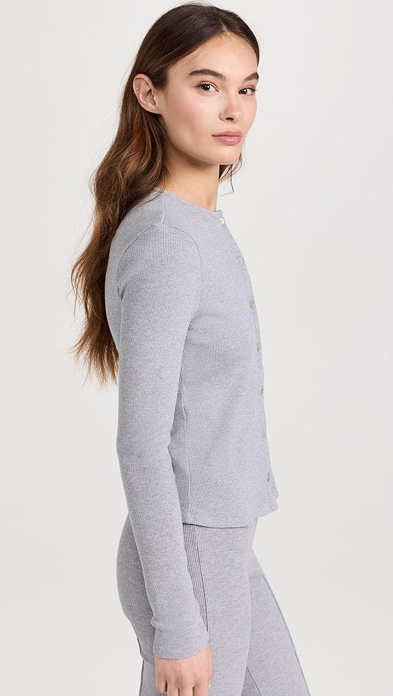 DONNI. Rib Cardi Sweater | Shopbop Product Image