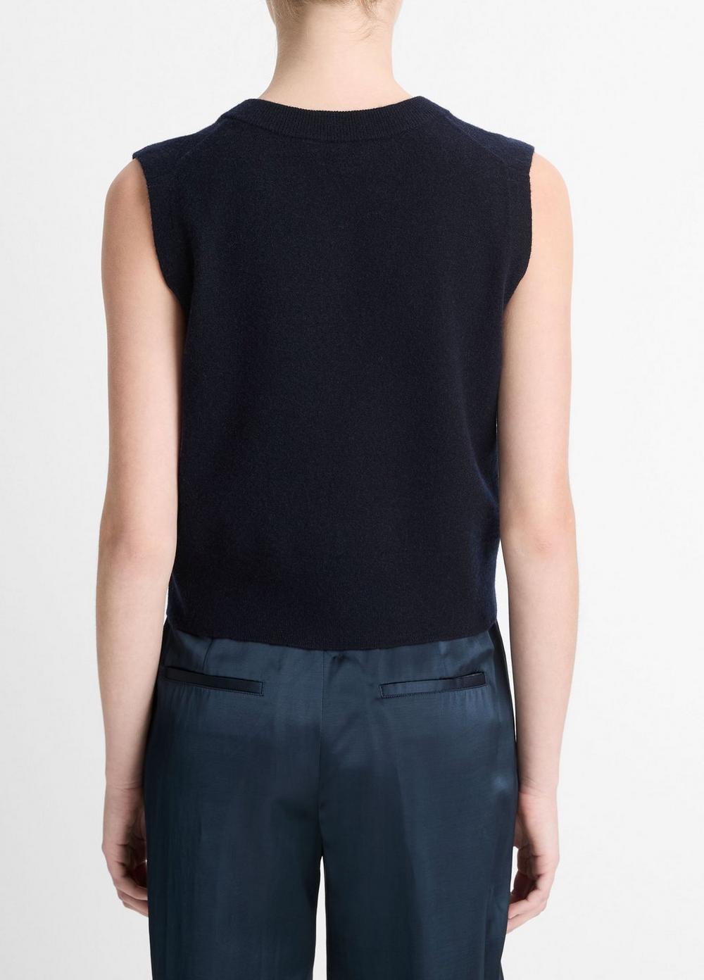 Wool-Blend Henley Shell Product Image