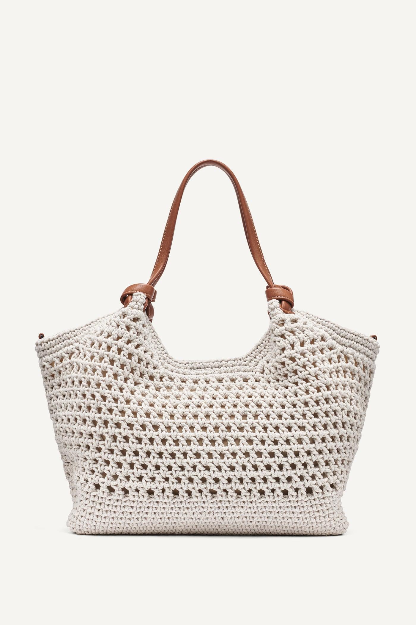 PAULA CROCHET LOGO MEDIUM COMMUTER TOTE Product Image