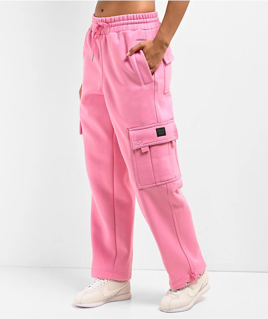 FB County Pink Cargo Sweatpants Product Image