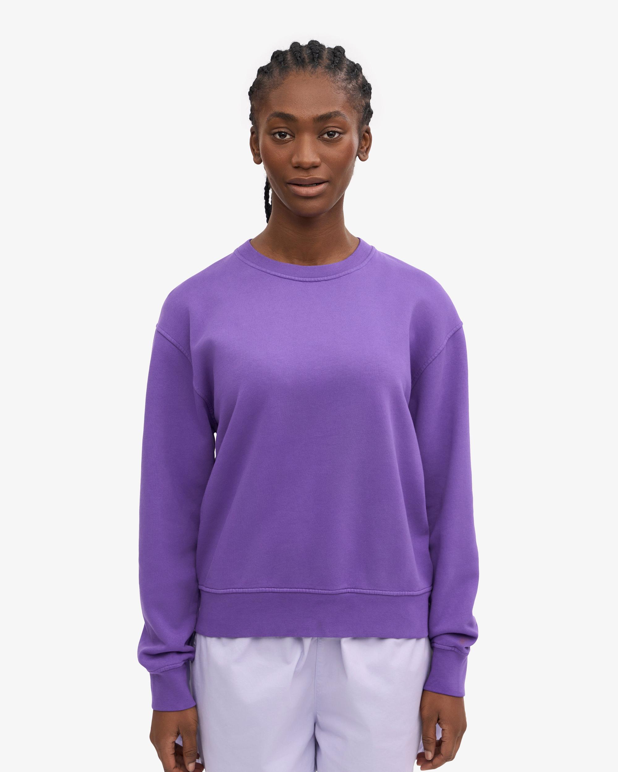 Women Classic Organic Crew - Ultra Violet Product Image
