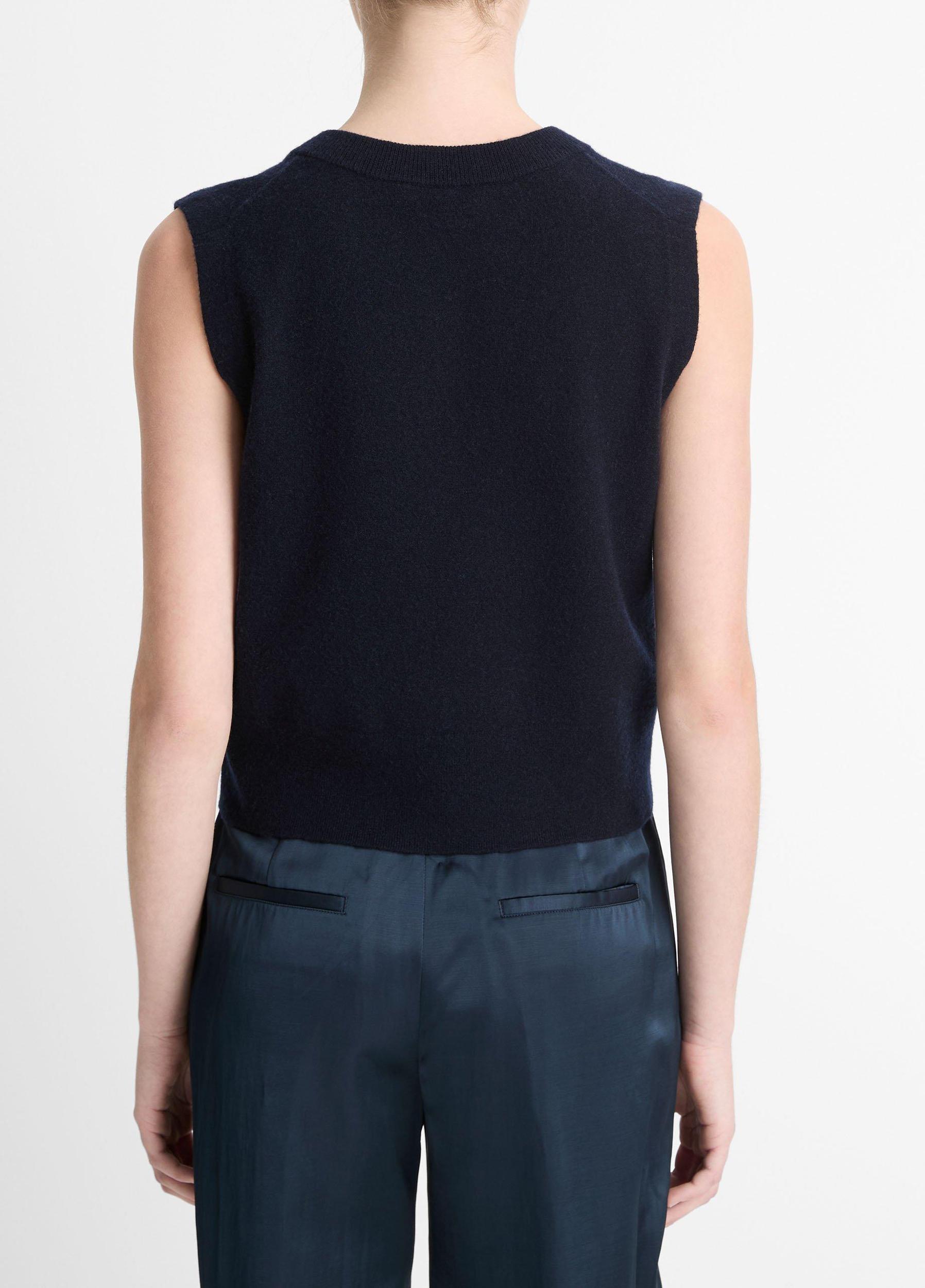 Wool-Blend Henley Shell Product Image