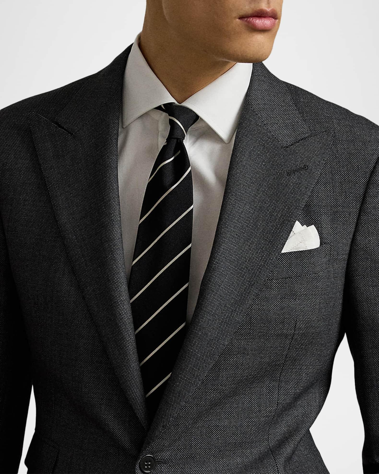 Men's Gregory Wool and Cashmere Birdseye Suit Product Image