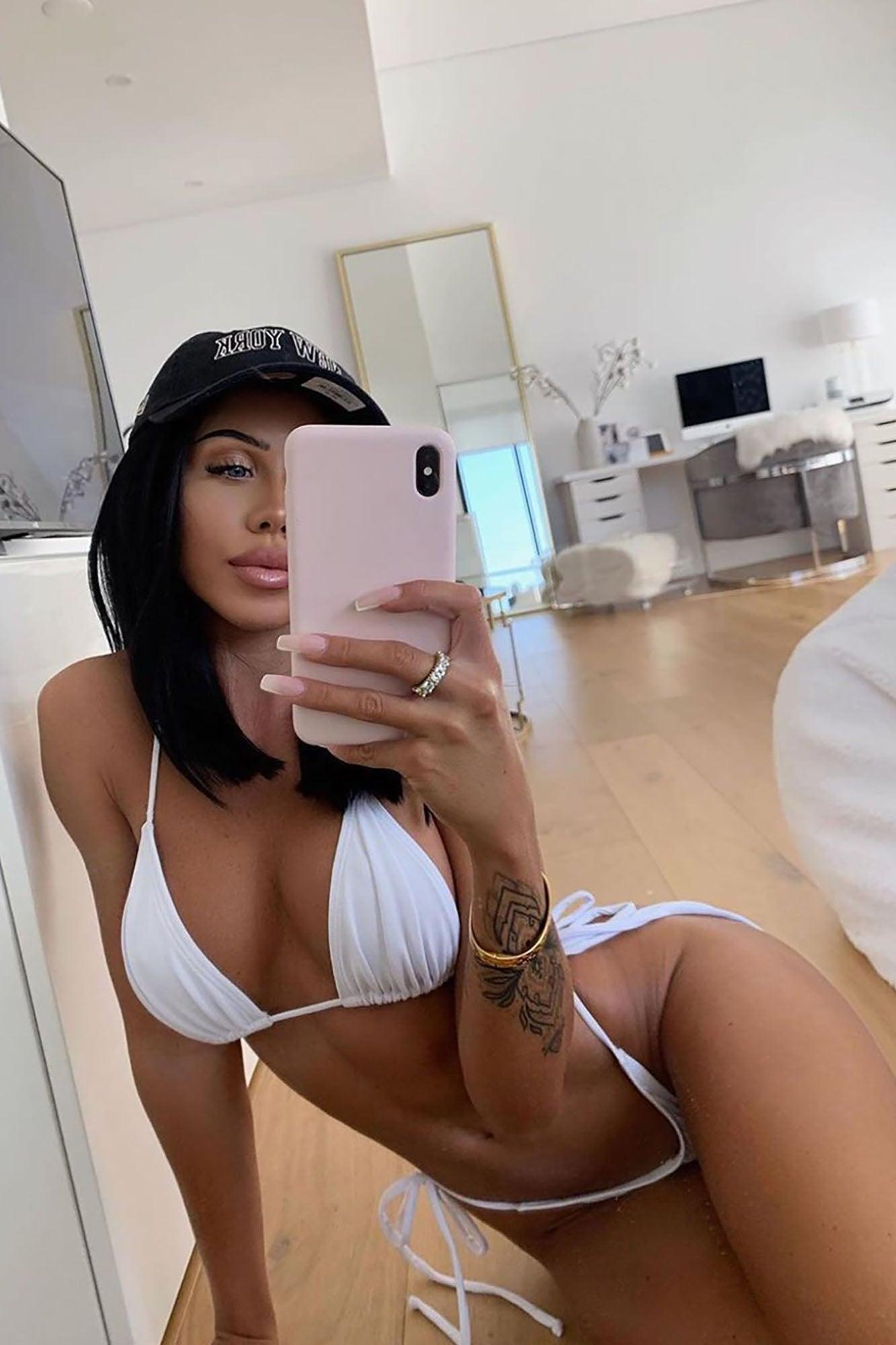 What A Beach Tiny Bikini Set - White Product Image