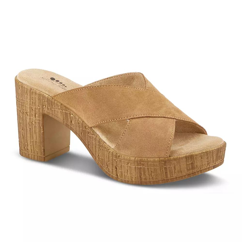 Spring Step Blanchar Women's Heeled Slide Sandals,  Product Image