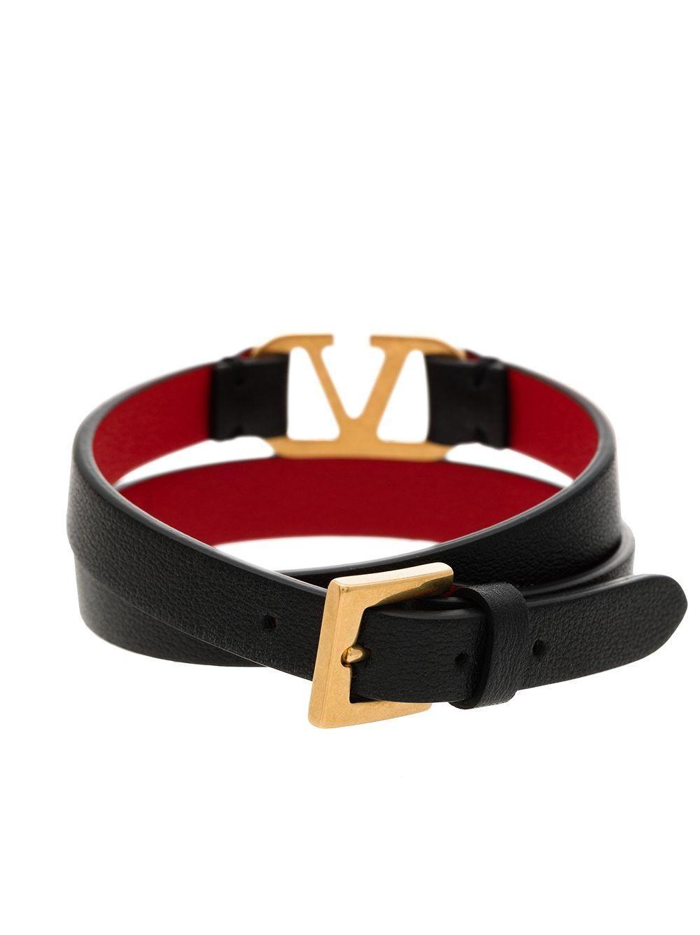 VLogo double-strap bracelet Product Image