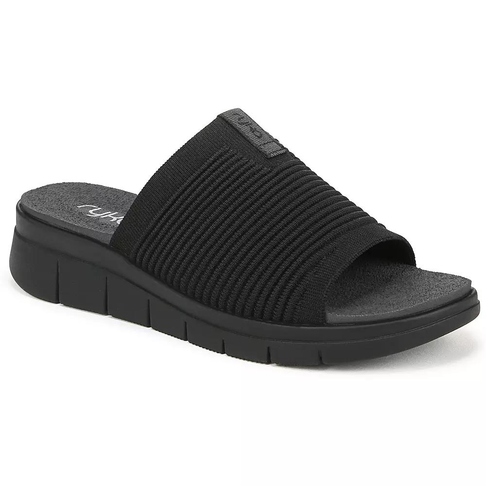 Ryka Epic Slide Women's Sandals, Size: 12, Black Product Image