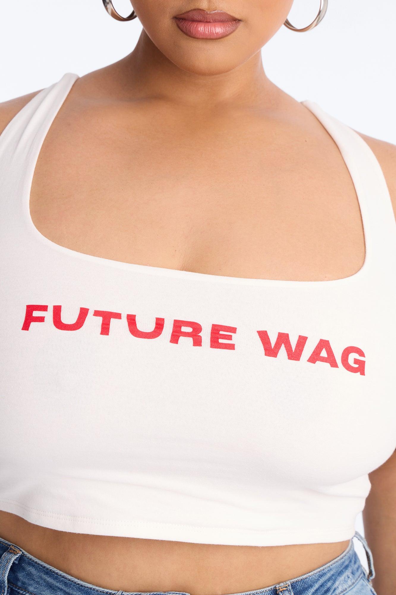 Future WAG Tank Top - White Female Product Image