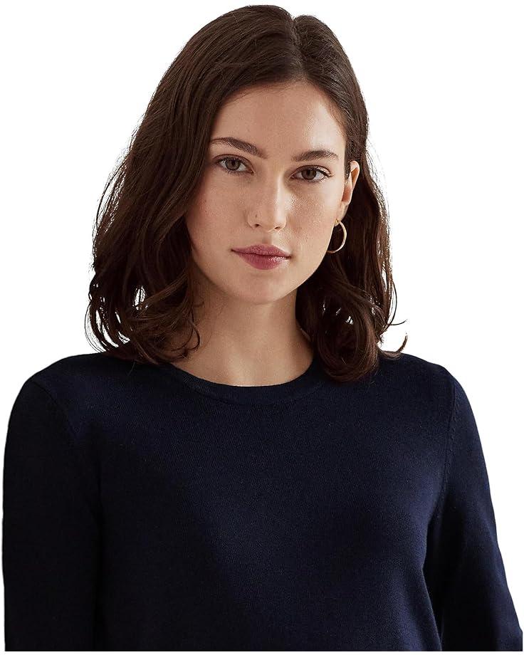 Women's Lauren Ralph Lauren Cotton-Blend Sweater Product Image