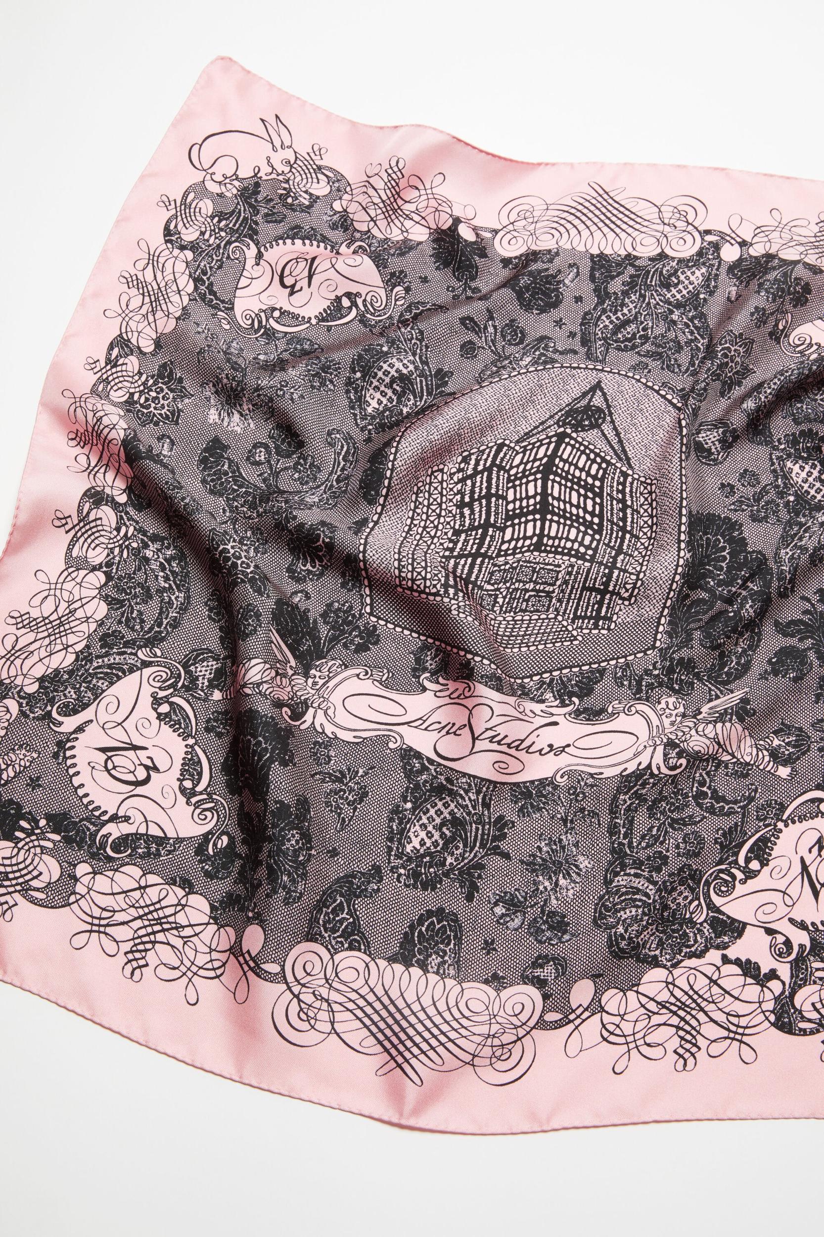 Silk print scarf Product Image