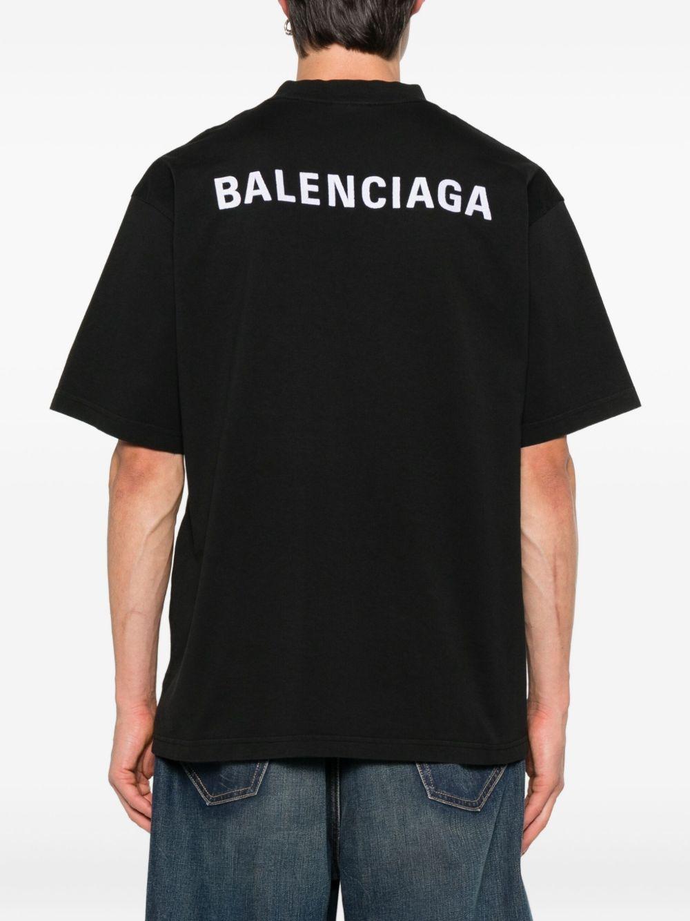 logo-print cotton t-shirt Product Image