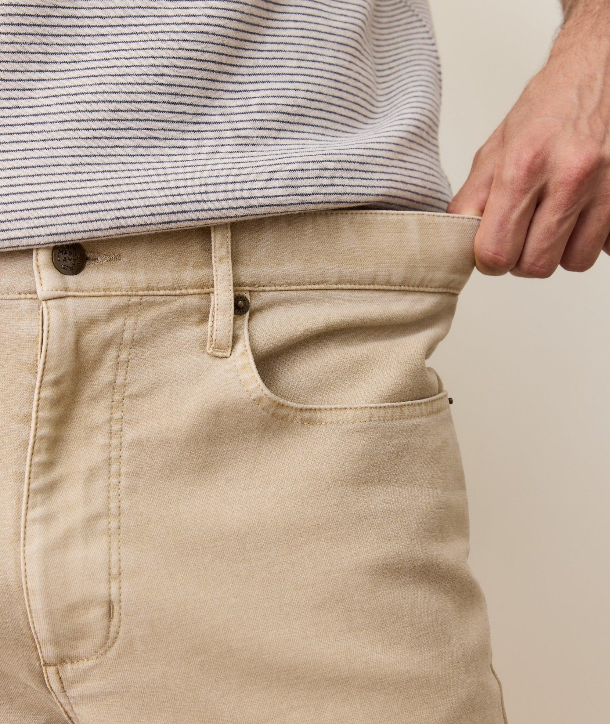 Flex Terry Slim Straight Pant Product Image