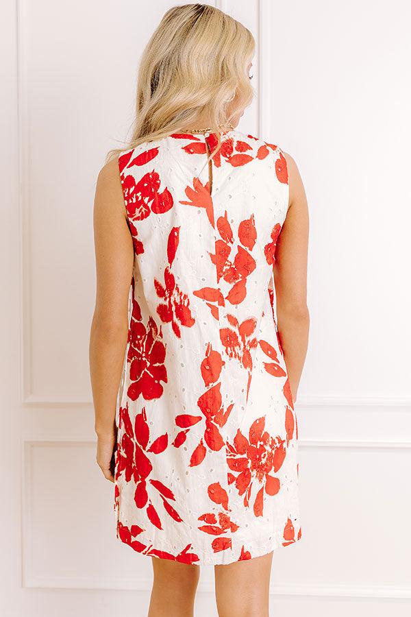 Terrace Blooms Eyelet Mini Dress Product Image