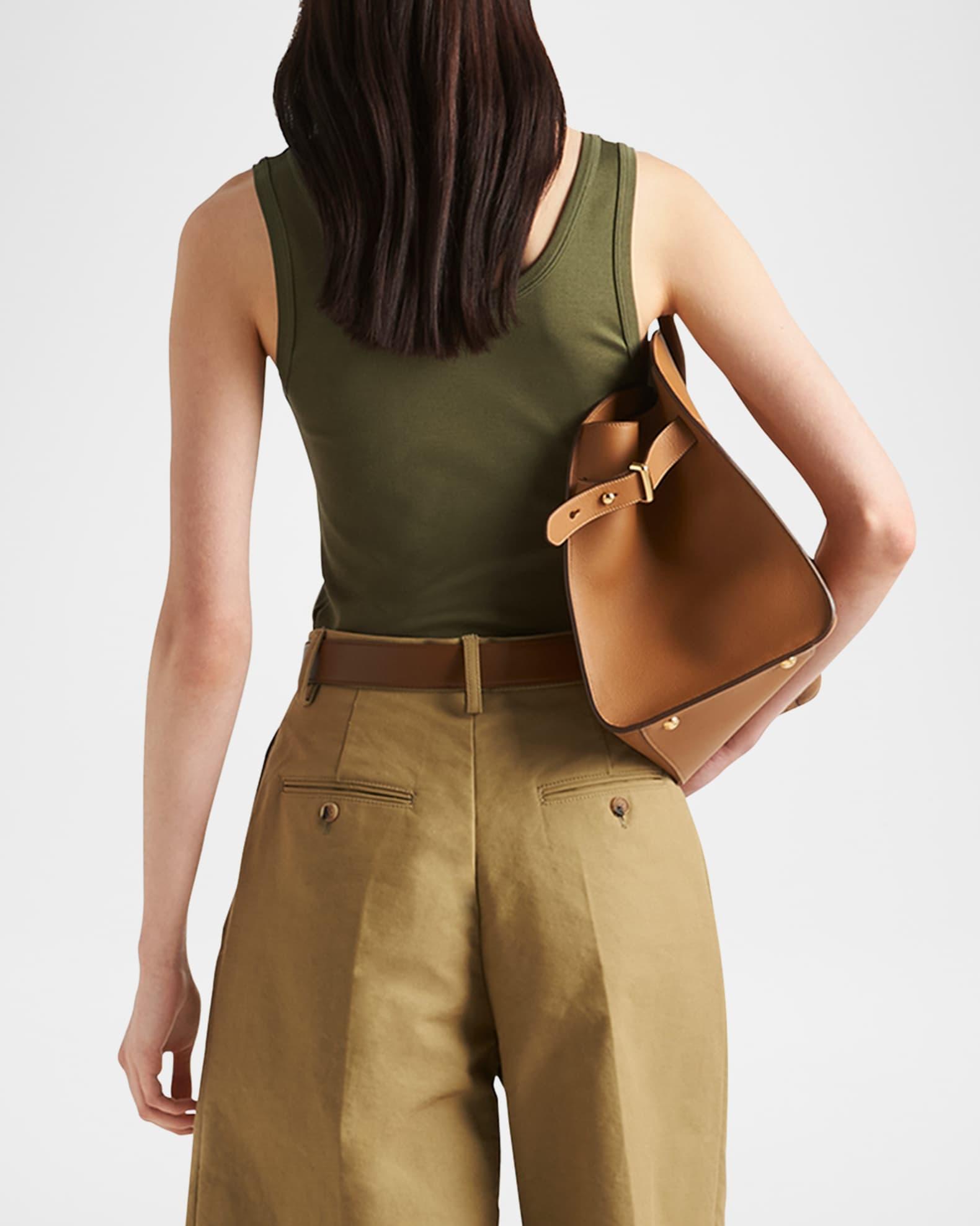 Metal Logo Ribbed Jersey Tank Top Product Image