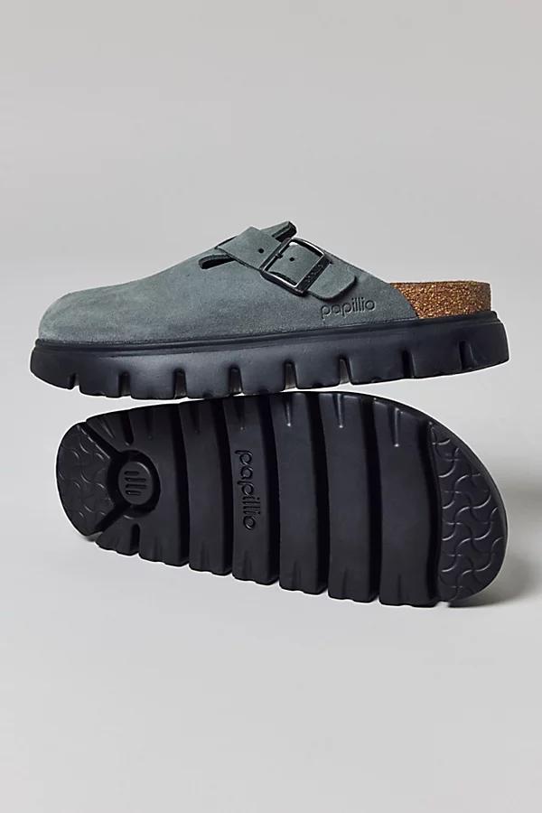 Birkenstock Womens Papillio Boston Chunky Suede Clog Womens at Urban Outfitters Product Image