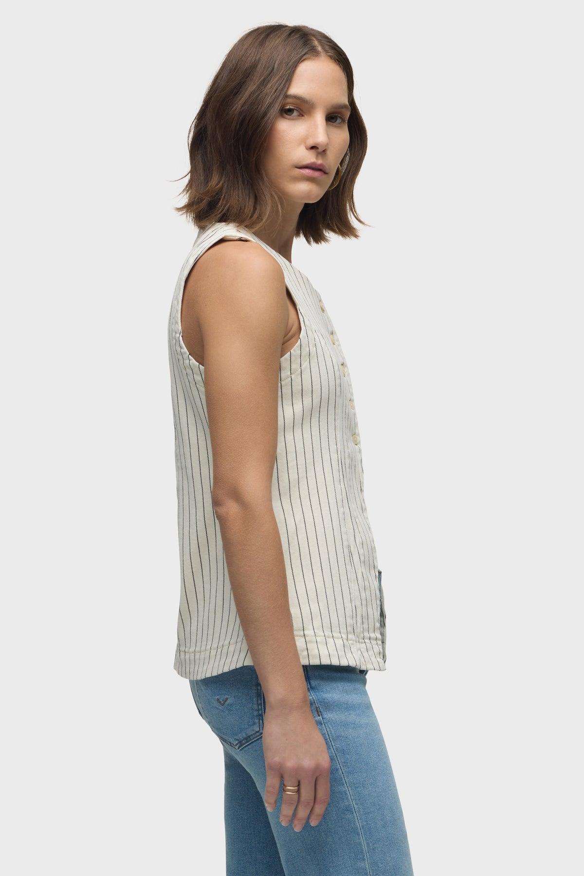 Cutaway Tuxedo Vest Female Product Image