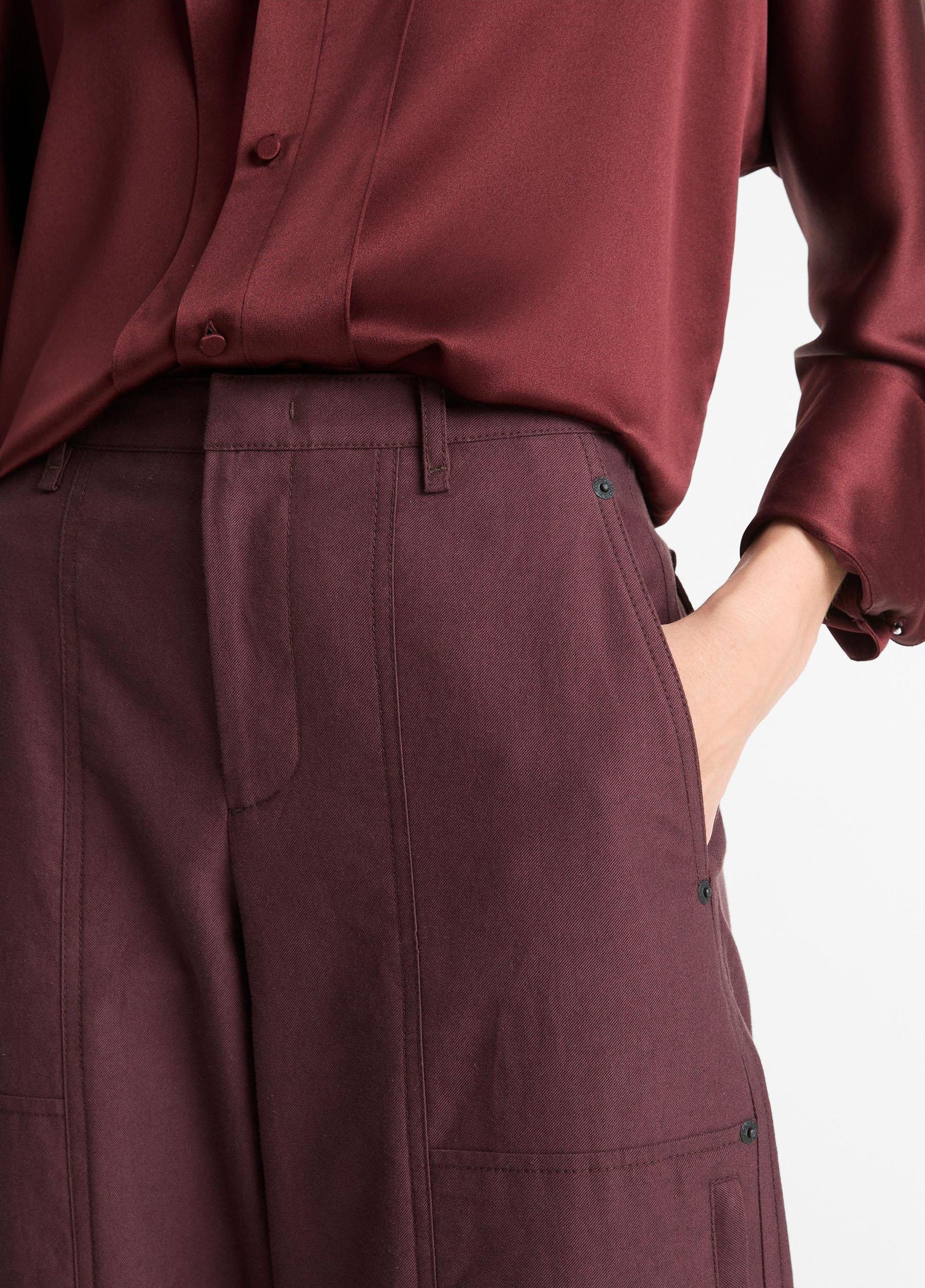 Italian Cotton-Wool Utility Pant Product Image