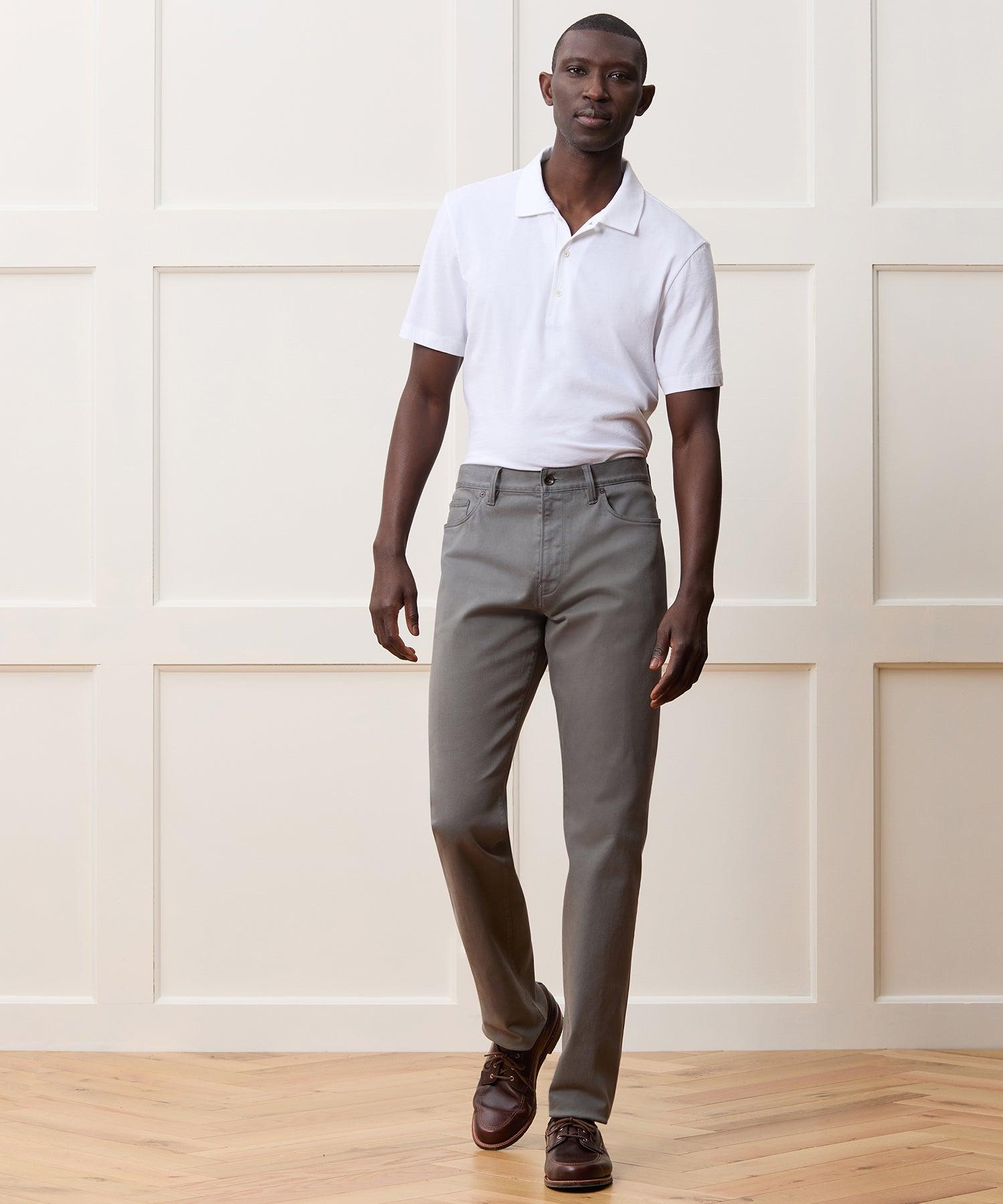 Straight Fit 5-Pocket Chino Male Product Image